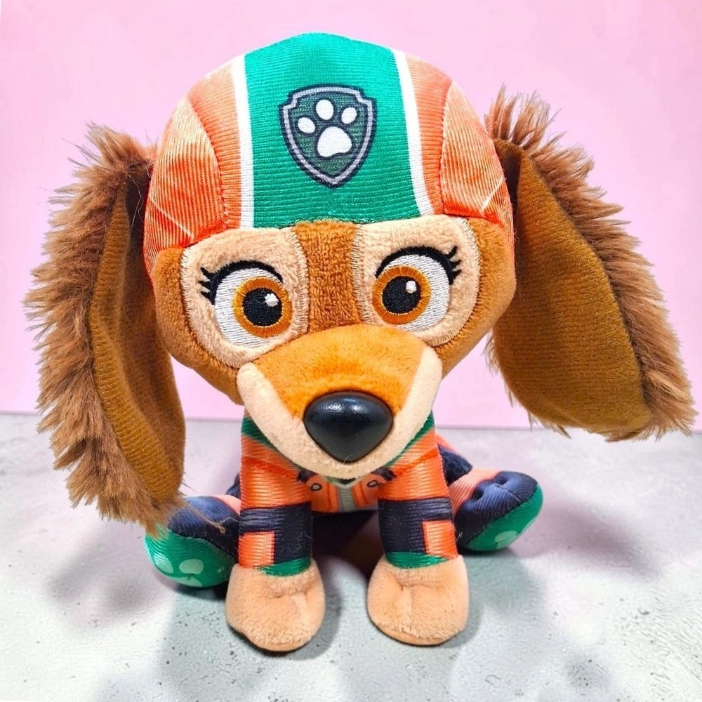 Gund Paw Patrol The Movie Liberty Plush 6.5 inch Orange Suit Dog Toy 2021
